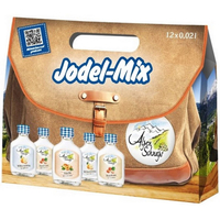 Alpenschnaps Jodel-Mix (12x 0, 02 L) 0, 24 L 33–35, 2% vol