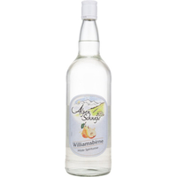 Alpenschnaps Williamsbirne milde Spirituose 1 L 35% vol