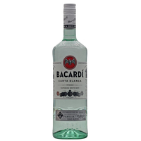 Bacardi Carta Blanca Rum 1 L 37, 5% vol