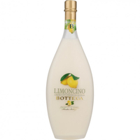 Bottega Crema di Limoncino Likör aus Italien 0, 5 L 15% vol