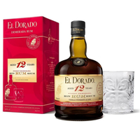 El Dorado 12 Jahre Rum-Geschenkset mit Tumbler 0, 7 L 40% vol