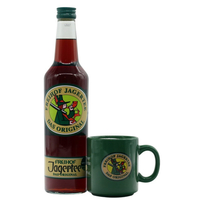 Freihof Jagertee Set mit Becher 0, 7 L 40% vol