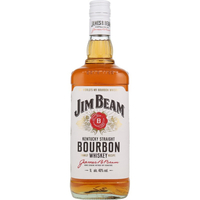 Jim Beam Kentucky Straight Bourbon Whiskey 1 Liter 40% vol