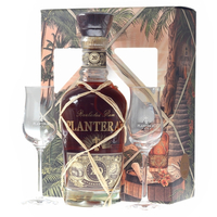 Plantation XO 20th Anniversary mit 2 Gläsern 0, 7 L 40% vol