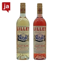 Probierset Lillet Blanc und Rose Aperitif 2 x 0, 75 L 17% vol