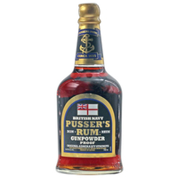 Pussers British Navy Rum Black Label Gunpowder Proof 0, 7 L 54, 5 % vol