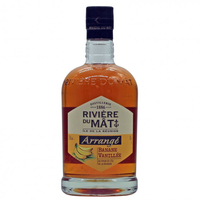 Rivière du Mât Arrangé Rhum Banane Vanille 0, 7 L 35% vol