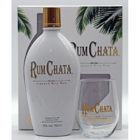 Rum Chata Likör Geschenkset mit Glas 0, 7 L 15% vol