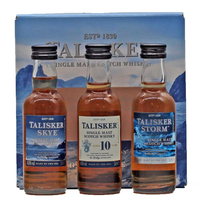 Talisker Miniaturen Collection 3 x 0, 05 L 45, 8% vol