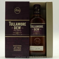 Tullamore Dew 12 Jahre Years 0, 7 L 40%vol