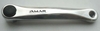 Amar linke Kurbel 170 mm,  silber