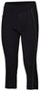 Apura Damen 3/4 Knicker Aurore,  schwarz,  schwarz,  M