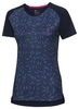 Apura Damen Kurzarmshirt Happy,  dunkelblau,  dunkelblau,  L