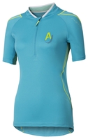 Apura Damen Trikot Stroll 3.0,  scuba blau/lime,  scuba blau/lime,  M