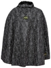 Apura Damen/Herren Regencape Drop Poncho,  black/reflective,  black/reflective,  L/XL