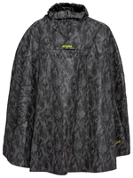 Apura Damen/Herren Regencape Drop Poncho,  black/reflective,  black/reflective,  L/XL