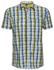 Apura Herren Hemd Idia,  birch/blue squared,  birch/blue squared,  4XL