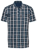 Apura Herren Hemd Idia,  black/turquoise,  black/turquoise,  M