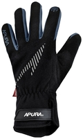 Apura Herren Langfingerhandschuh Ionosphere,  schwarz/grau,  schwarz/grau,  L