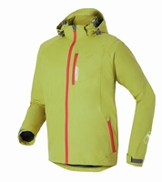 Apura Herren Regenjacke Barrier 2.0,  green lime/orange,  green lime/orange,  M