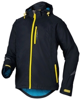 Apura Herren Regenjacke Barrier 3.0,  dunkelblau/gelb,  dunkelblau/gelb,  S
