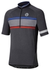 Apura Herren Trikot Classic Jersey,  dunkelgrau-melange/orange,  dunkelgrau-melange/orange,  XL