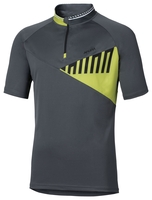 Apura Herren Trikot Ionosphere,  grau/lime,  grau/lime,  XL