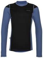 Apura Herren Unterhemd Langarm Ory Windblock Baselayer,  denimblau,  denimblau,  3XL