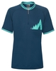 Apura Kinder Trikot Kids Montania,  dunkel petrol,  dunkel petrol,  128