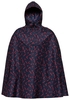 Apura Regencape Unisex Drop Poncho LE hip,  blau/rot,  blau/rot,  L