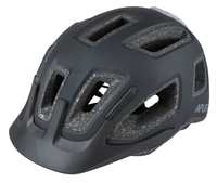 Apura Unisex Helm OSLO,  schwarz,  schwarz,  54-58 cm