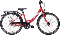 ARCONA ARCONA ALU ND,  3 Gang Nabenschaltung,  Mädchenfahrrad,  Wave,  Modell 2020,  24 Zoll,  arrant-red matt,  arrant-red matt,  36 cm