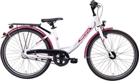 ARCONA ARCONA ALU ND,  3 Gang Nabenschaltung,  Mädchenfahrrad,  Wave,  Modell 2020,  24 Zoll,  polar-white,  polar-white,  36 cm