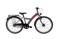 ARCONA ARCONA ALU ND,  7 Gang Nabenschaltung,  Jungenfahrrad,  Banana,  Modell 2019,  24 Zoll,  shale-grey matt,  shale-grey matt,  36 cm