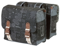 Basil Doppeltasche Bohéme (charcoal)