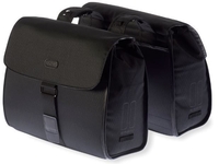 Basil Noir Double Bag Gepäckträgertasche,  schwarz