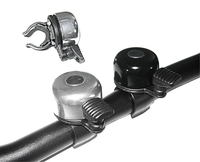 Biketec Schlagglocke mit Clip,  schwarz