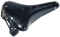Brooks Flyer Leder schwarz,  Herren-Sattel