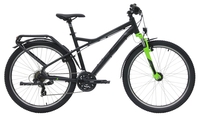 BULLS Big Free 1,  21 Gang Kettenschaltung,  Herrenfahrrad,  MTB,  Modell 2019,  26 Zoll,  schwarz matt,  schwarz matt,  37 cm