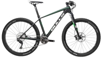 BULLS Black Adder 27, 5,  22 Gang Kettenschaltung,  Herrenfahrrad,  MTB,  Modell 2019,  27, 5 Zoll,  ud carbon/weiß/grün,  ud carbon/weiß/grün,  44 cm