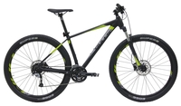 BULLS Bushtail 29,  24 Gang Kettenschaltung,  Herrenfahrrad,  MTB,  Modell 2019,  29 Zoll,  schwarz matt,  schwarz matt,  41 cm