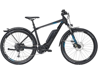 BULLS Copperhead E2 Street (400 Wh),  9 Gang Kettenschaltung,  Herrenfahrrad,  Hardtail,  Modell 2020,  27, 5 Zoll,  black matt,  black matt,  44 cm