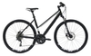 BULLS Cross Flyer,  30 Gang Kettenschaltung,  Damenfahrrad,  Cross,  Modell 2018,  28 Zoll,  schwarz matt/weiß,  schwarz matt/weiß,  54 cm