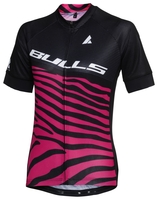 BULLS Damen Trikot Team Bulls Zebra Cape Epic,  schwarz/pink,  schwarz/pink,  S