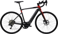 BULLS Desert Falcon EVO (500 Wh),  12 Gang Kettenschaltung,  Herrenfahrrad,  Rennrad,  Modell 2020,  28 Zoll,  black chrome/red,  black chrome/red,  60 cm