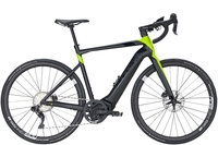 BULLS Desert Falcon EVO (500 Wh),  12 Gang Kettenschaltung,  Herrenfahrrad,  Rennrad,  Modell 2020,  28 Zoll,  black matt/metallic lime,  black matt/metallic lime,  60 cm