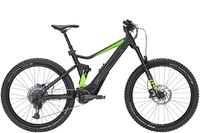 BULLS E-Core Evo AM 1 27, 5+ (375 Wh),  12 Gang Kettenschaltung,  Herrenfahrrad,  MTB Full Suspension,  Modell 2020,  27, 5+ Zoll,  black matt/radiant green,  black matt/radiant green,  49 cm