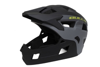 BULLS Fahrradhelm Comox FF Youth,  black/grey,  black/grey,  50-55cm