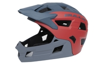 BULLS Fahrradhelm Comox FF Youth,  petrol/red,  petrol/red,  50-55 cm