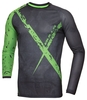 BULLS Herren Langarmtrikot Freeride,  schwarz/neongrün,  schwarz/neongrün,  4XL